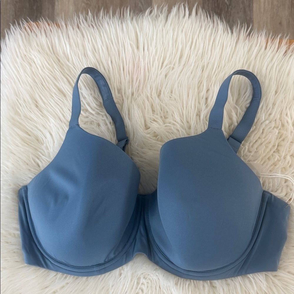 Bare Necessities Slate Blue Full Coverage Bra Size 40DDD NWT